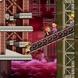 upturned retro game